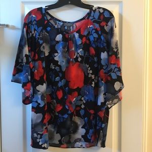 The Limited Multi-Color Dolman Top